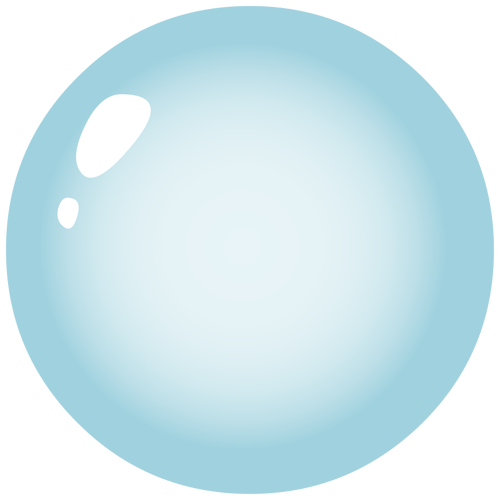 青い泡ベクトル画像