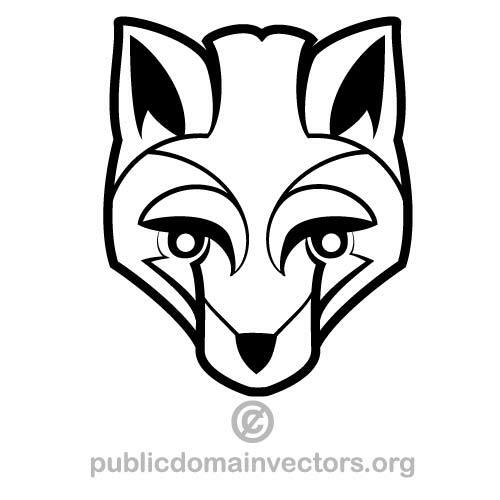 Fox vector clip art