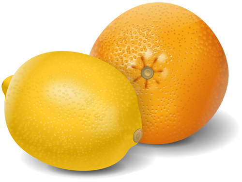 Citron a pomeranč