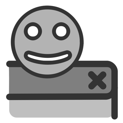 Smiley symbol software icon