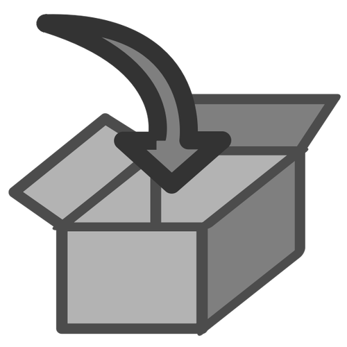 Open zip folder icon