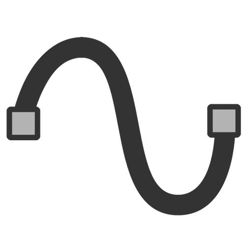 立方贝齐尔曲线图标