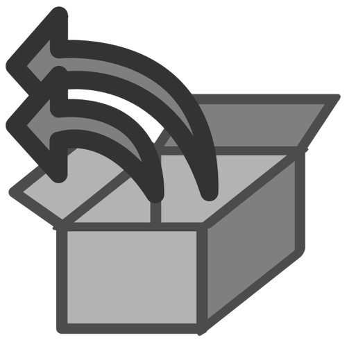 Extract to folder icon
