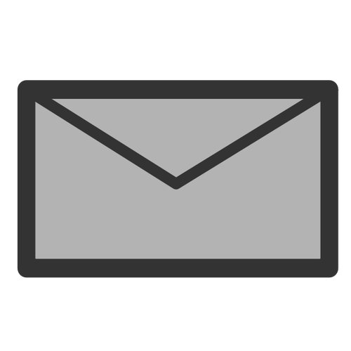 Símbolo do envelope do ícone de e-mail