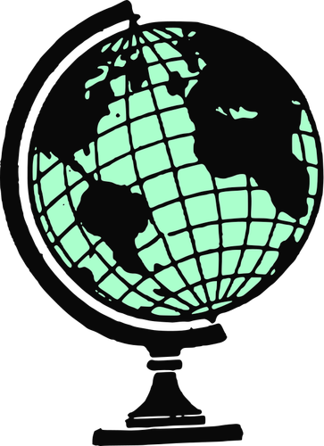Globe vector icon bilde