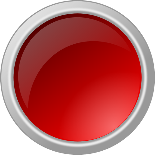 Ciemny czerwony przycisk w szarą ramkę
