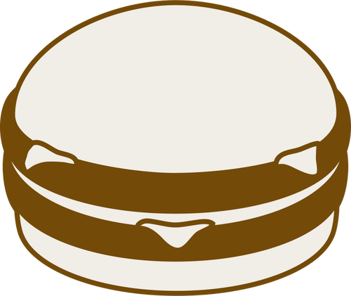 Graphiques vectoriels hamburger