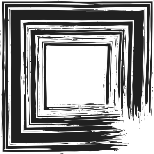 Гранж-рамка векторное изображение