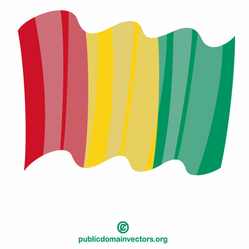 ClipArt bandiera Guinea