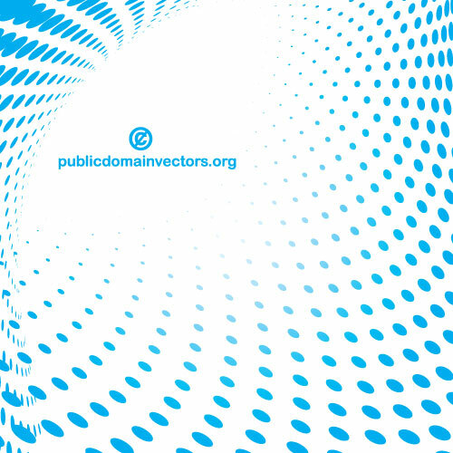 Halftone publieke domein vector