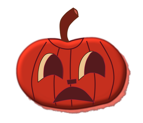 Halloween pumpkin 1 vector clip art