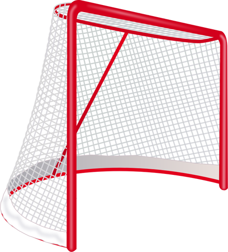 ClipArt vettoriali obiettivo di hockey