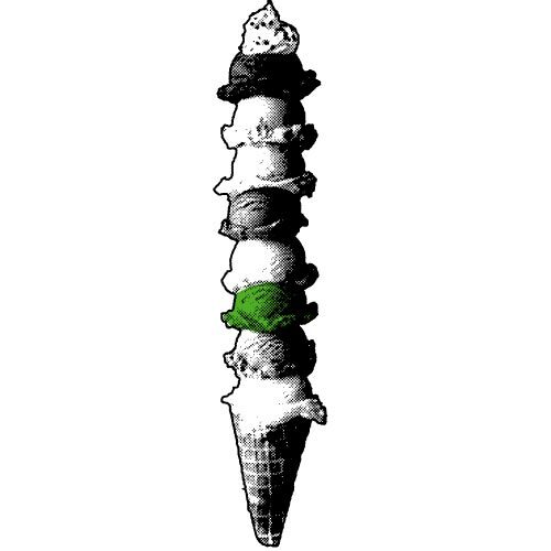 Velký zmrzlinový Vektor Klipart