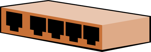 Router vector afbeelding
