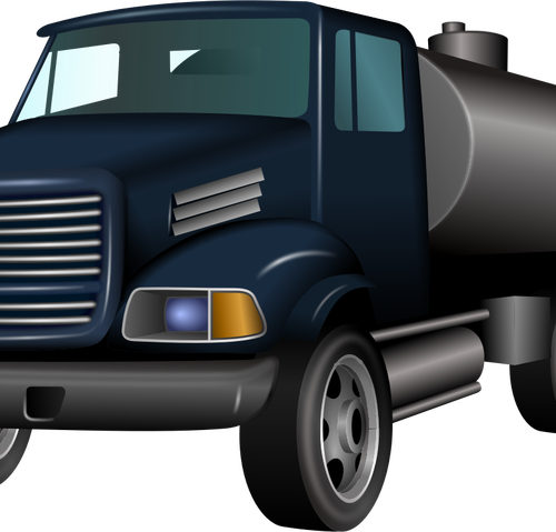 Citerne camion vector clipart