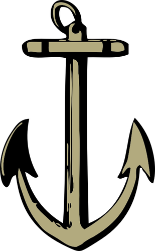 Disegno di vettore di forte ancoraggio