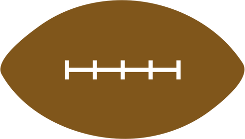 American football vector image