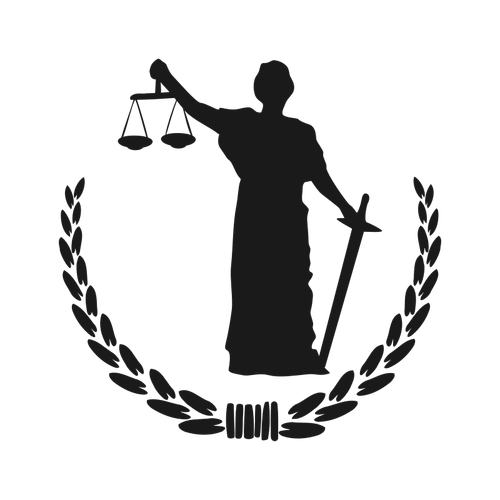 إلهة العدالة علامة على صورة ناقلات
