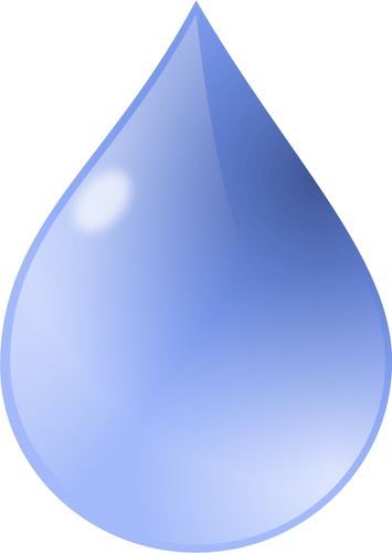Wasser Tropfen Vektor-Bild
