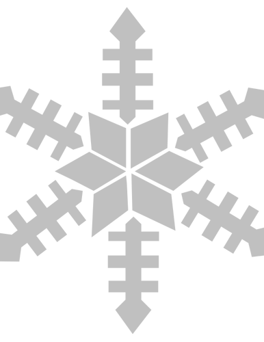 Schneeflocke-Vektor-illustration