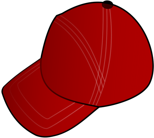 Rote Kappe Vektor-Bild