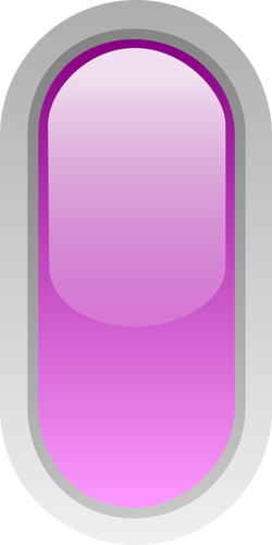 Pilula în poziţie verticală în formă de desen vector violet butonul