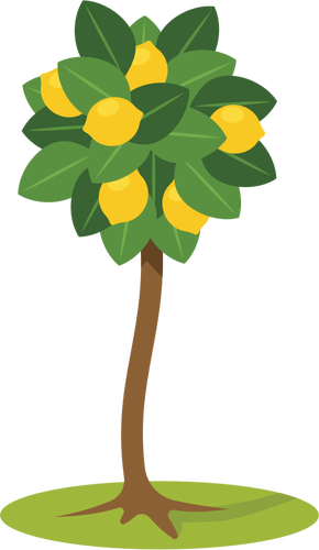 Símbolo del árbol de limón