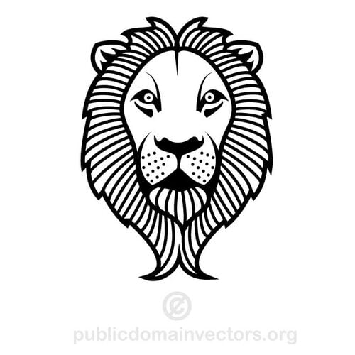ライオンのベクトルのデザイン