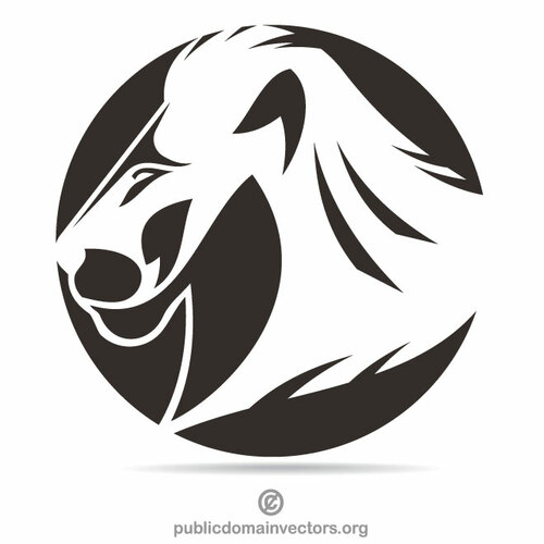 Lion logo en farge
