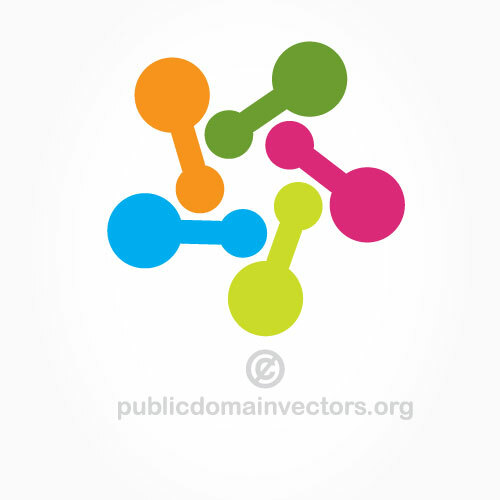 Objeto logotipo diseño vectorial