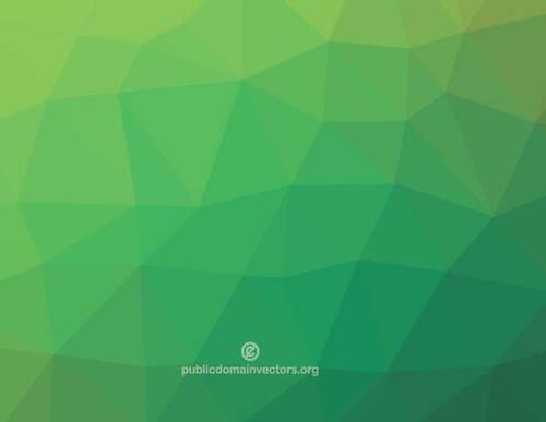 Gröna polygonal mönster