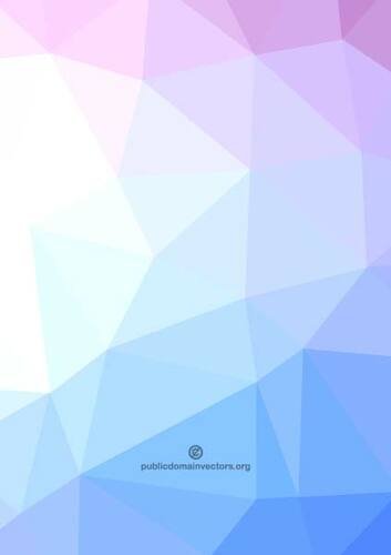 Polygonal colored background