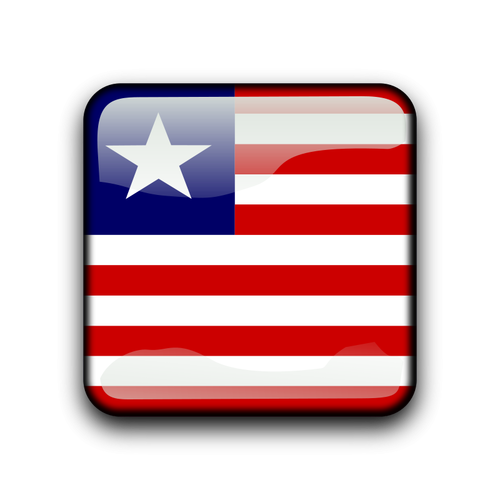 Liberias flagg vektor
