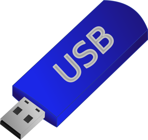 USB memória stick vetor clip-art