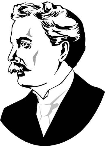 Luther Burbank vector afbeelding