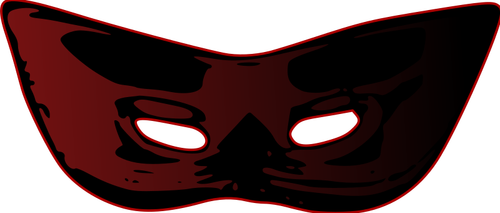 Oční maska vektorové ilustrace