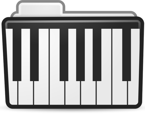 Keyboard icon vector image