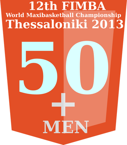 50+ FIMBA championship logo idea vektori kuva