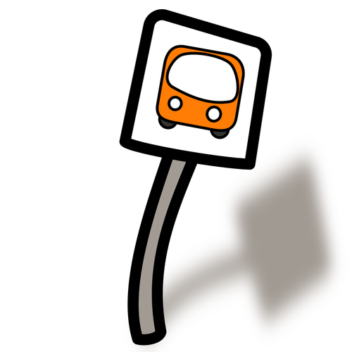 Bussholdeplass tegn