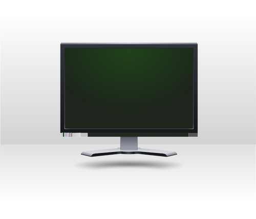 Desenho vetorial de tela computador