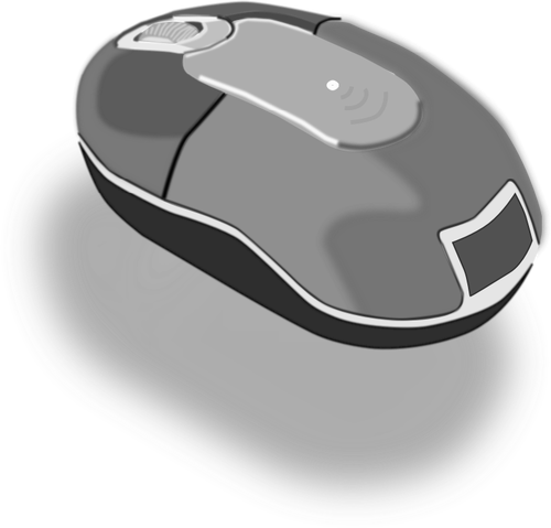 Seni klip Fotorealistik PC mouse vektor