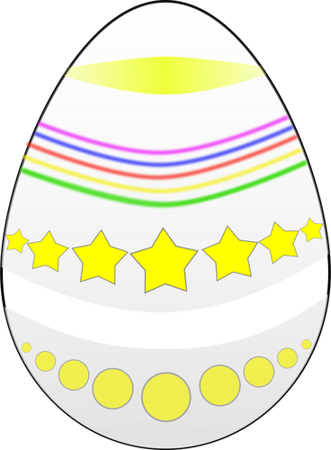 Disegno vettoriale di uovo di Pasqua