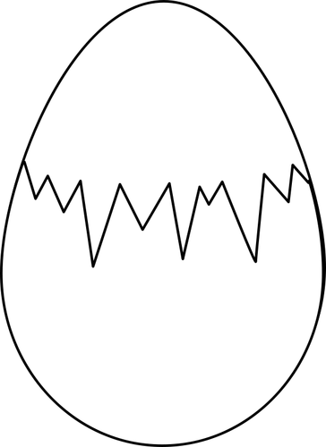 Velikonoční vajíčko vektorové grafiky