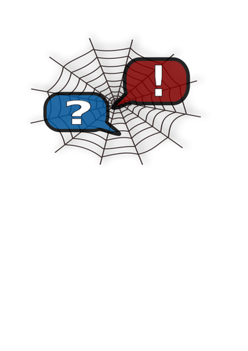 Immagine vettoriale di Spider web