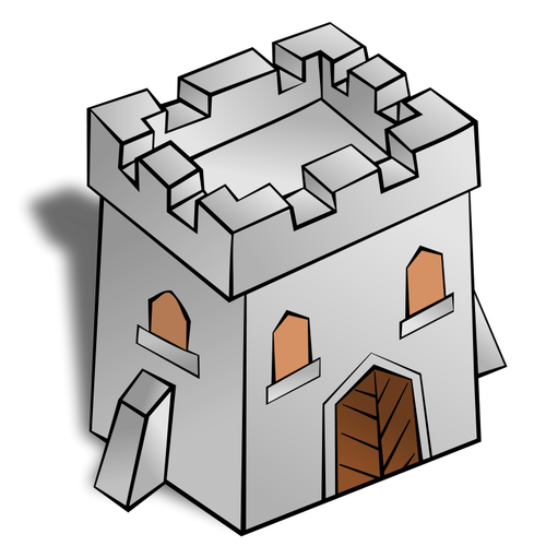 מפת סמלים של מגדל מרובע