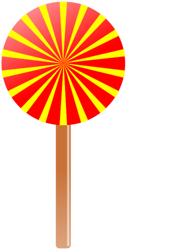 Vector image of lollipop