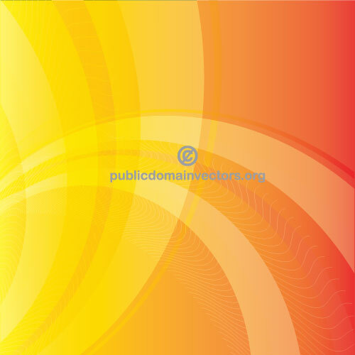 Orange background vector graphics