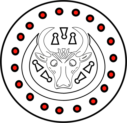 Radimichian image de symbole vecteur