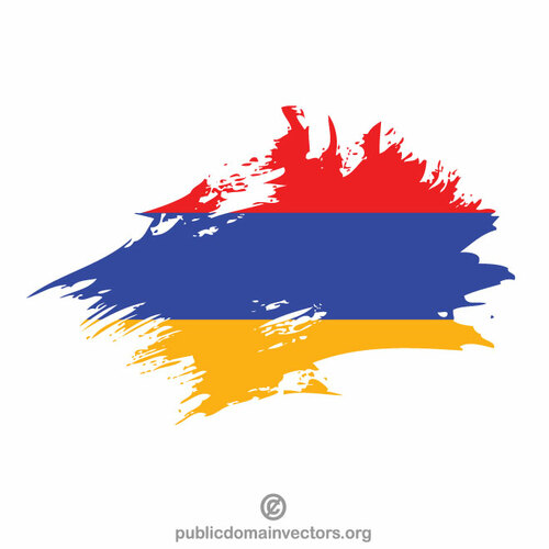 السكتة الدماغية الرسم العلم الأرمني