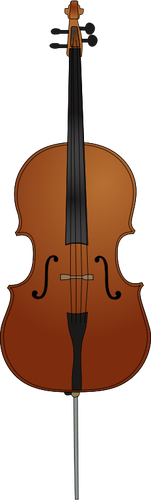 Image vectorielle violoncelle
